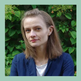 Portrait of Ewa Marek. Photo.