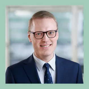 Portrait of Fredrik N G Andersson. Photo.