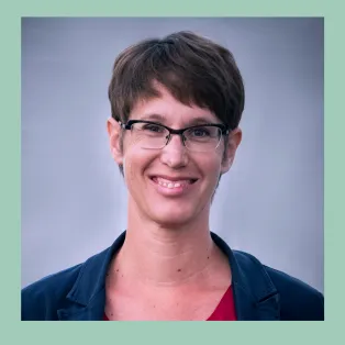 Portrait of Åsa Knaggård. Photo.