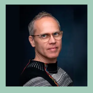 Portrait of Per Becker. Photo.